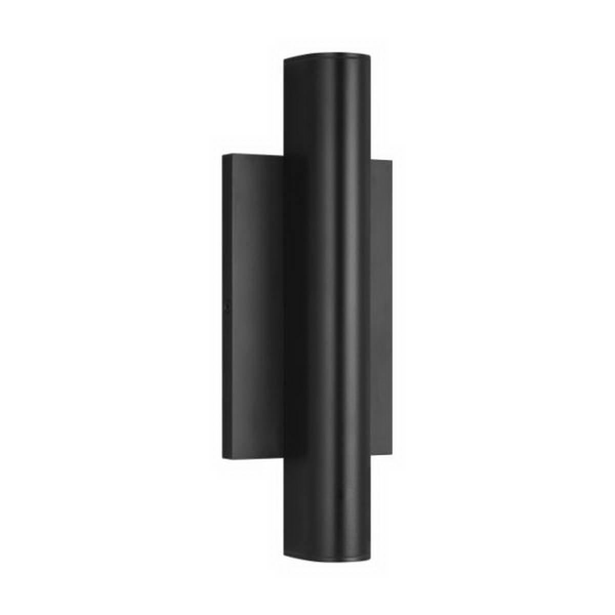 Chara 12 In. LED Outdoor Wall Sconce Black Finish - Bees Lighting