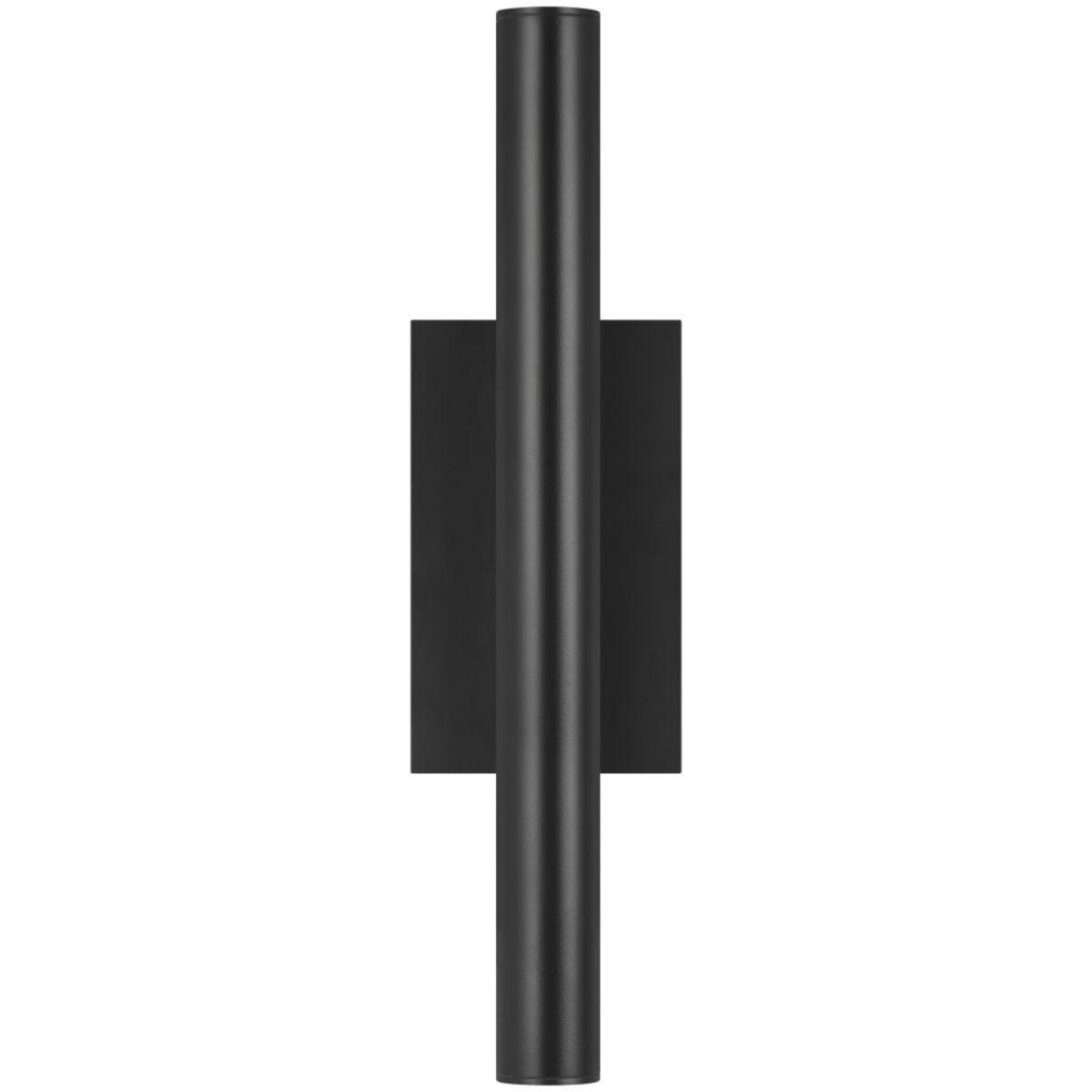 Chara 17 In. LED Outdoor Wall Sconce Black Finish - Bees Lighting