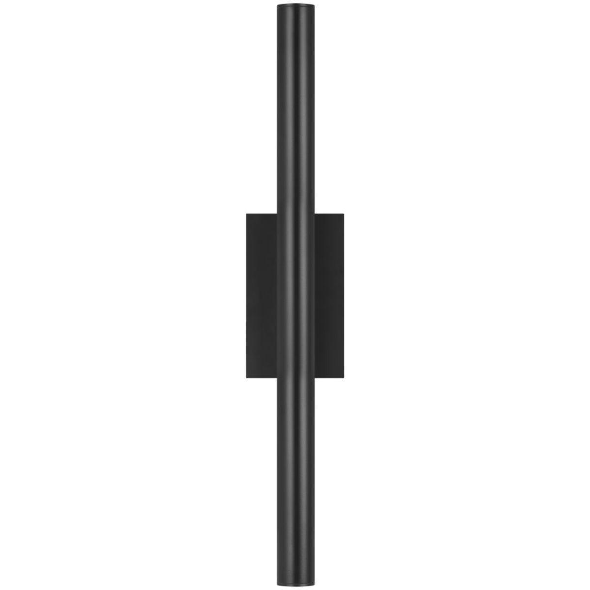 Chara 26 In. LED Outdoor Wall Sconce Black Finish - Bees Lighting