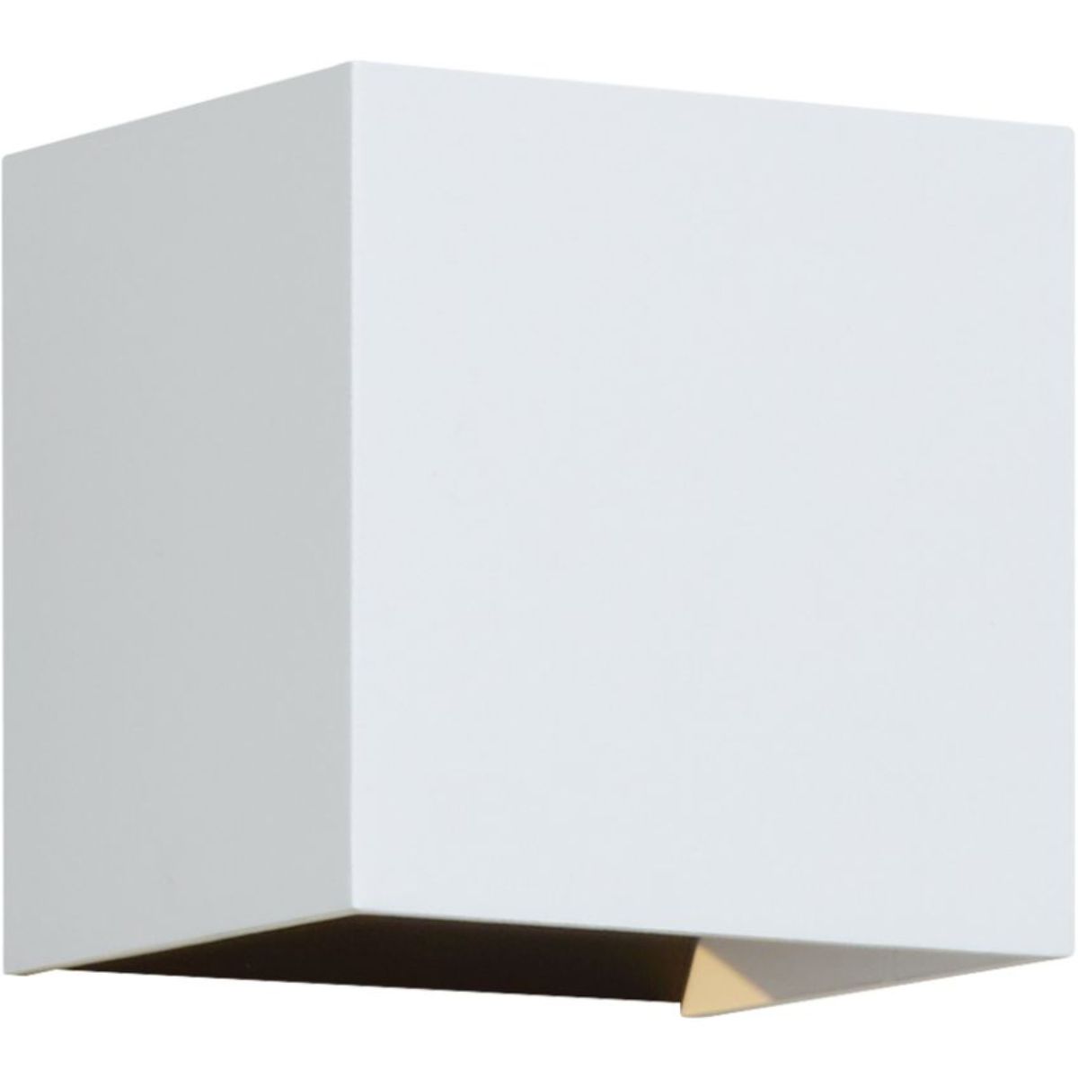 Vex 5 In. LED Outdoor Wall Sconce 2700K White Finish - Bees Lighting