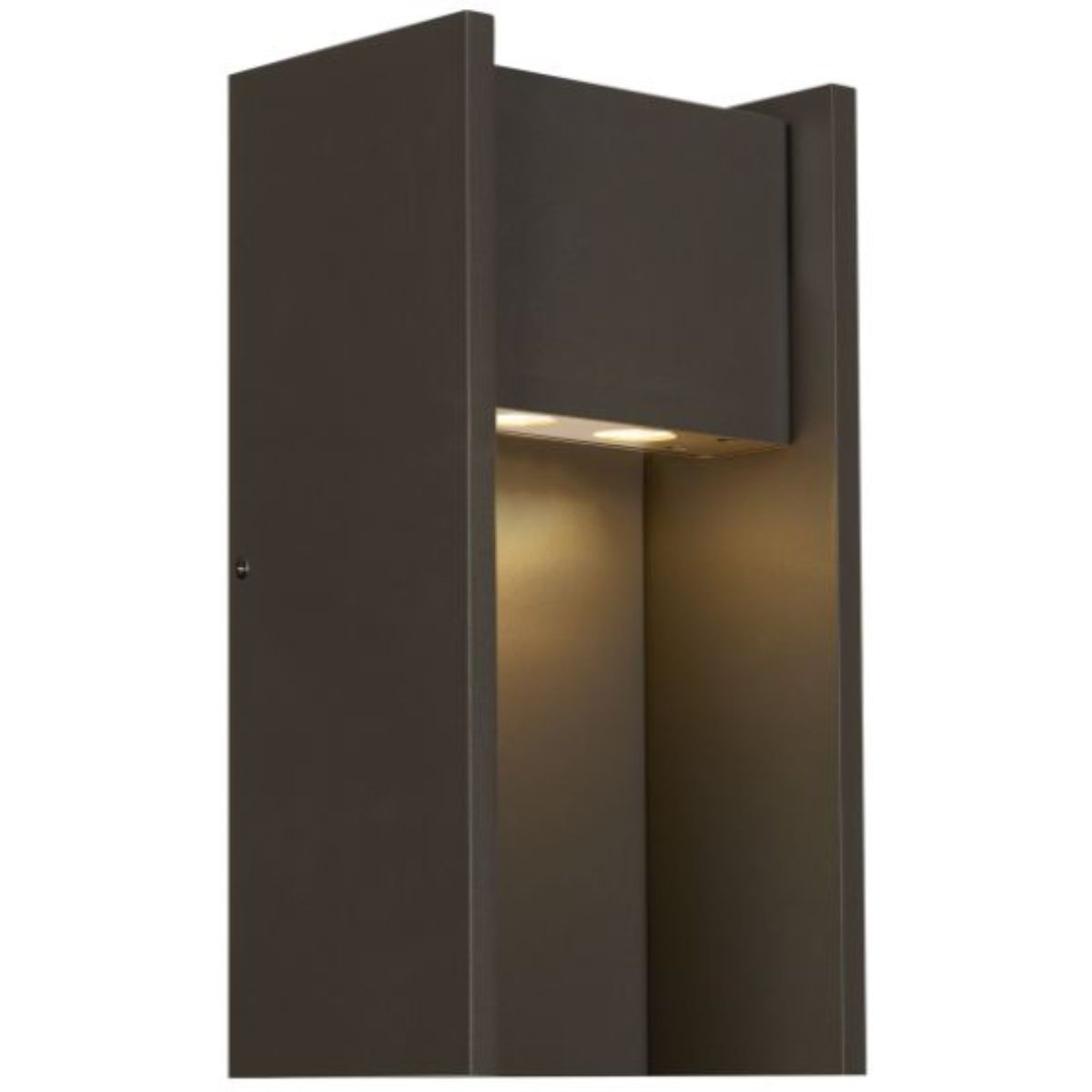 Zur 18 In. LED Outdoor Wall Sconce 2700K bronze Finish - Bees Lighting