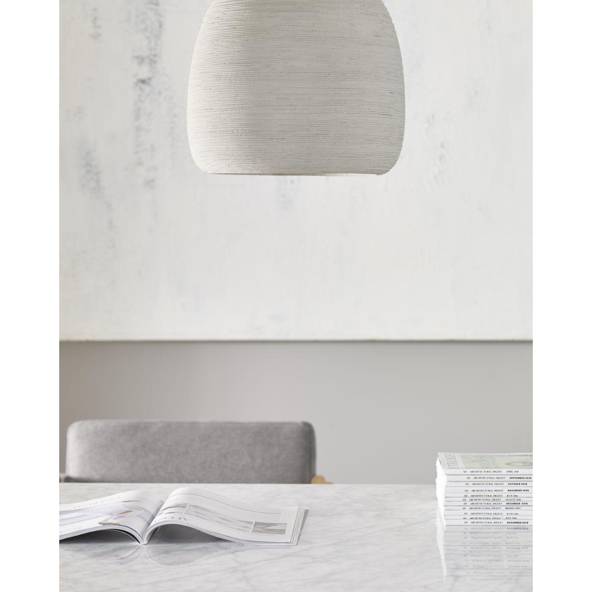 Karam Small 12 in. Pendant Light Gray Finish - Bees Lighting