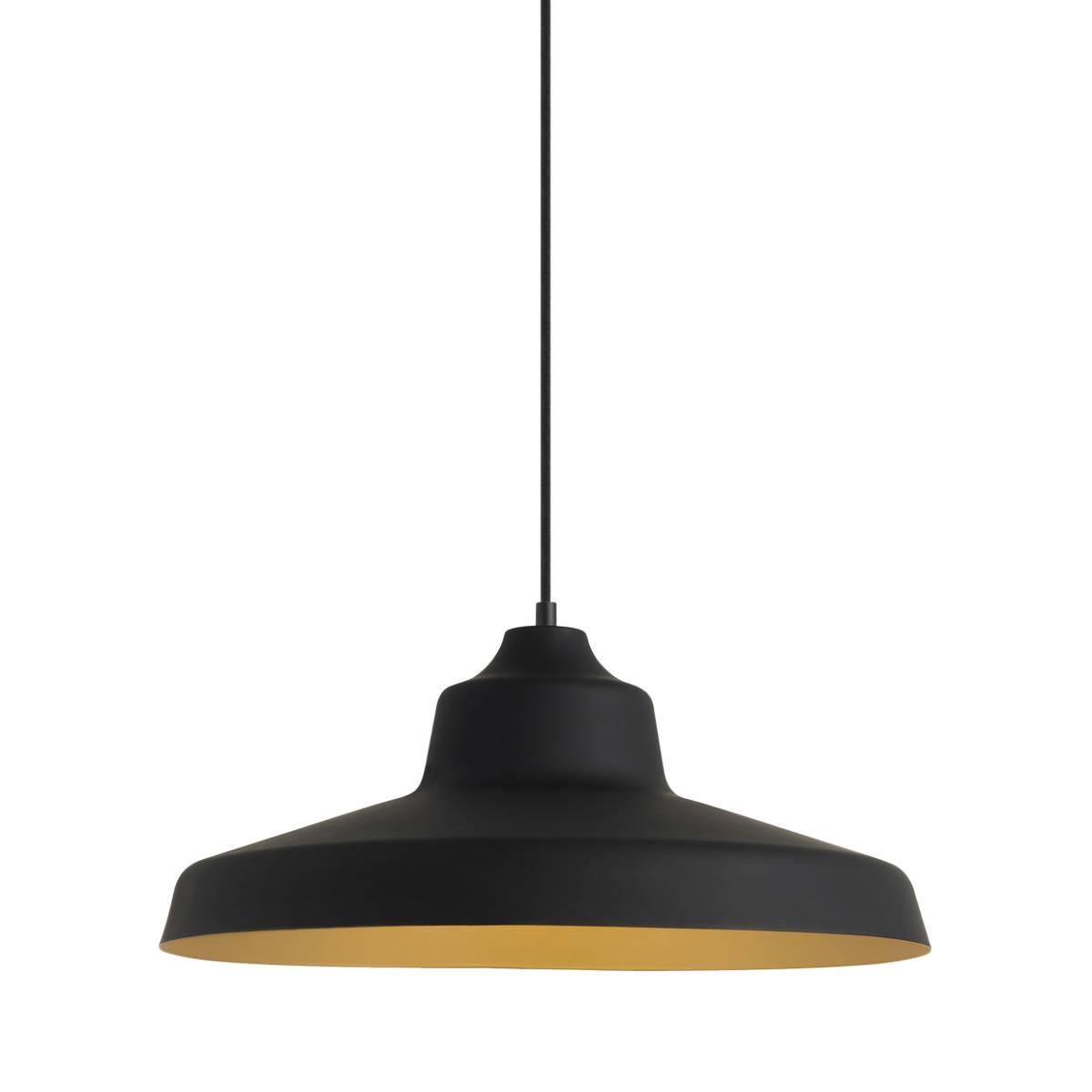 Zevo 18 in. Pendant Light Black Finish - Bees Lighting