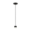 Gable 3 in. LED Pendant Light 120-277V Black Finish - Bees Lighting