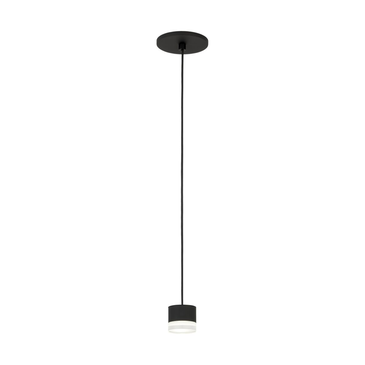 Gable 3 in. LED Pendant Light 120-277V Black Finish - Bees Lighting