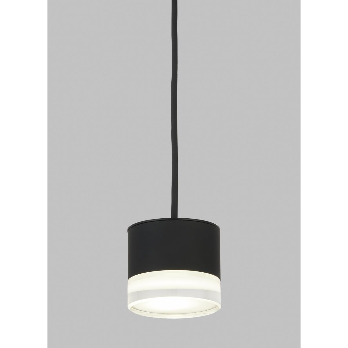 Gable 3 in. LED Pendant Light 120-277V Black Finish - Bees Lighting