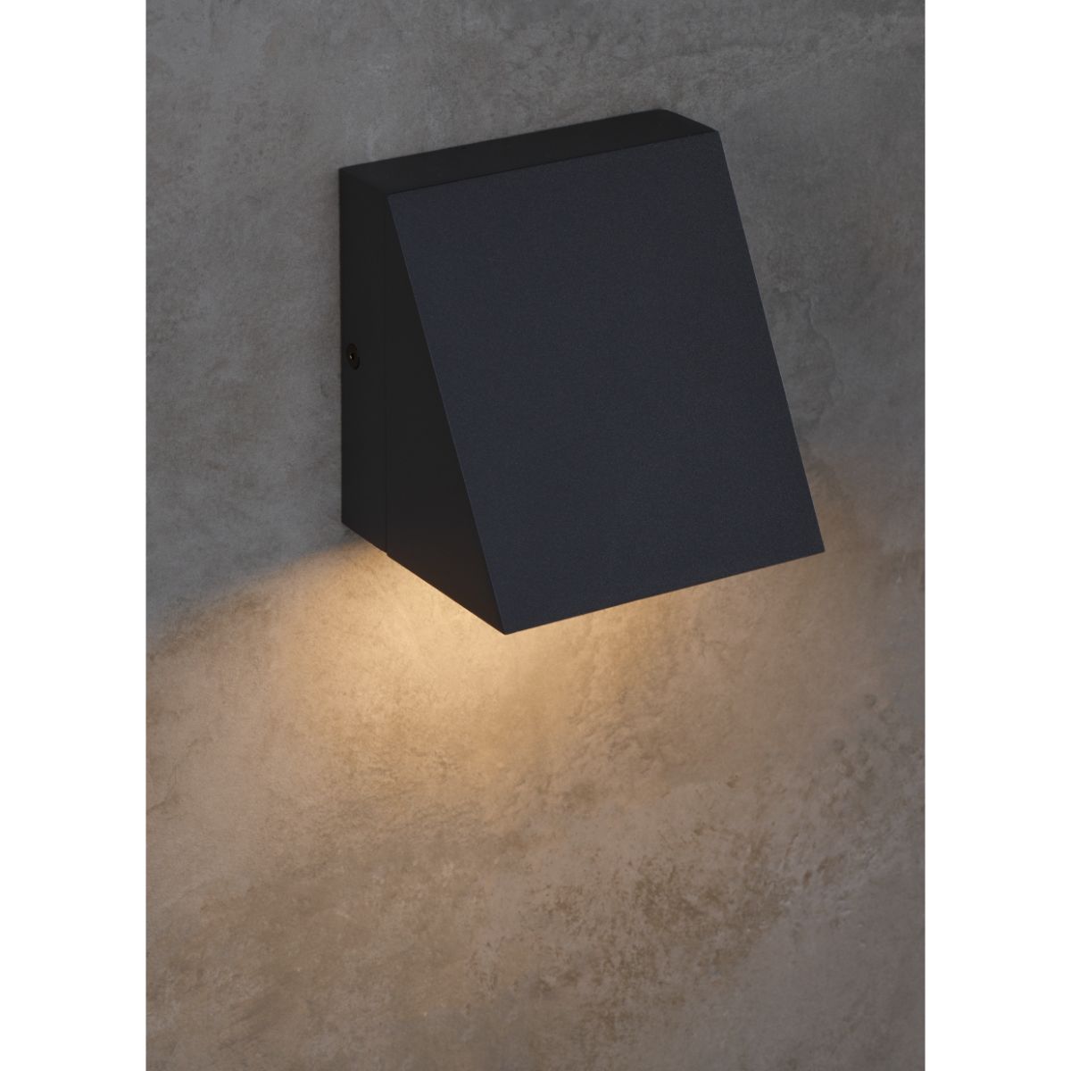 Pitch 5 In. LED Outdoor Wall Sconce 120V 2700K Black Finish - Bees Lighting