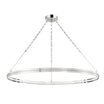 Rosendale 42 in. LED Chandelier Polished Nickel finish - Bees Lighting