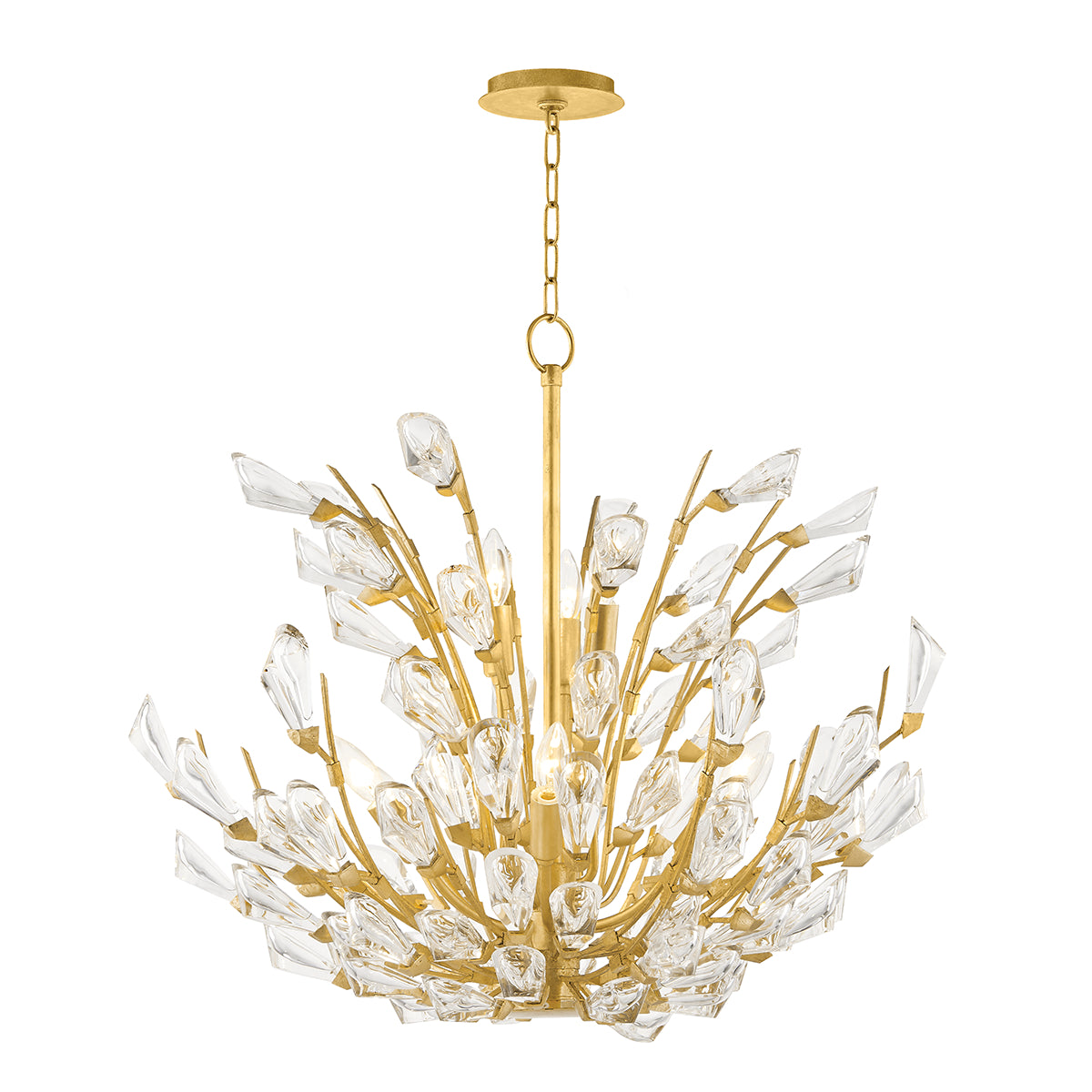 Tulip 28" 9 Lights Chandelier