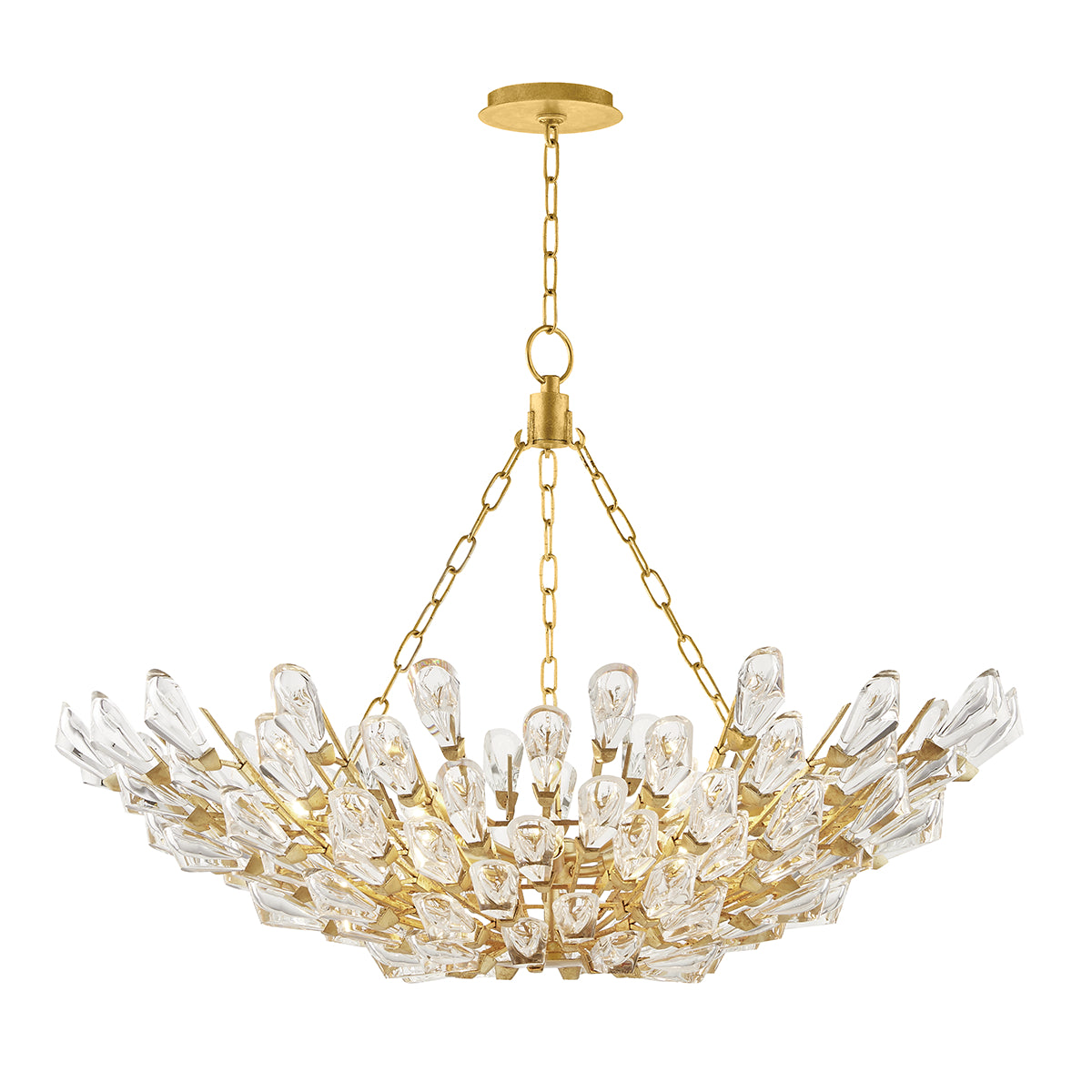 Tulip 40" 12 Lights Chandelier