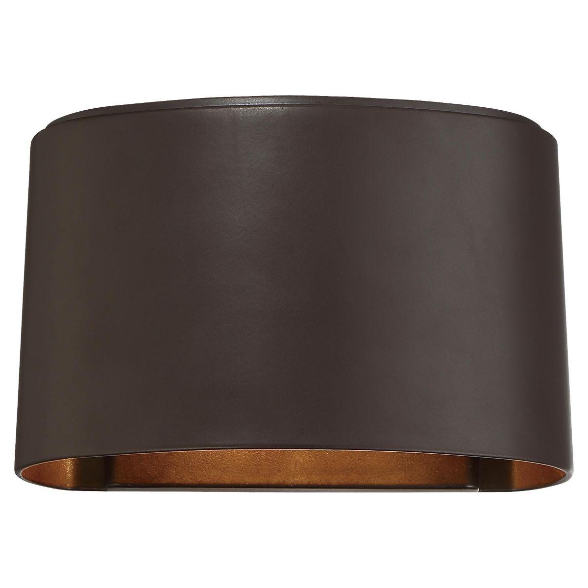 Everton Rain 8 in. LED Outdoor Wall Lantern Bronze Finish - Bees Lighting