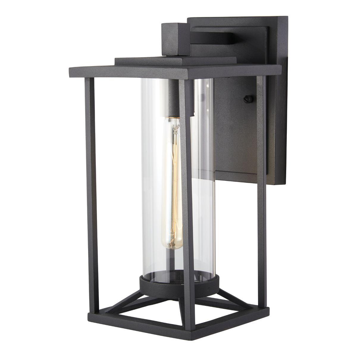 Trescott 14 in. Outdoor Wall Lantern Black Finish - Bees Lighting