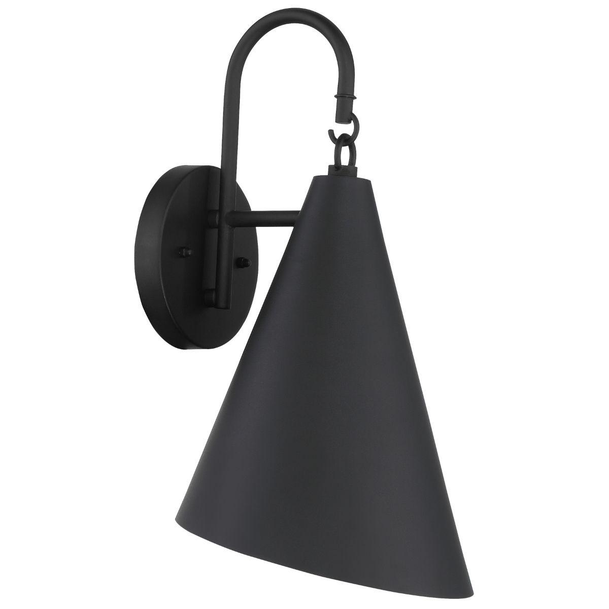 Playwright 16 in. Outdoor Wall Sconce Black Finish - Bees Lighting