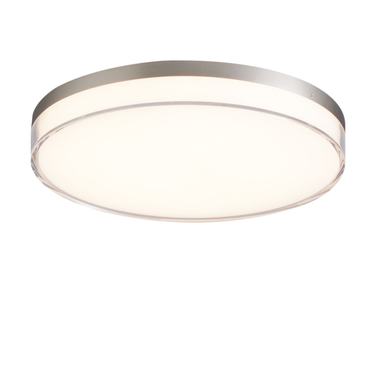 11 In. LED Flush Mount Light Brushed nickel Finish