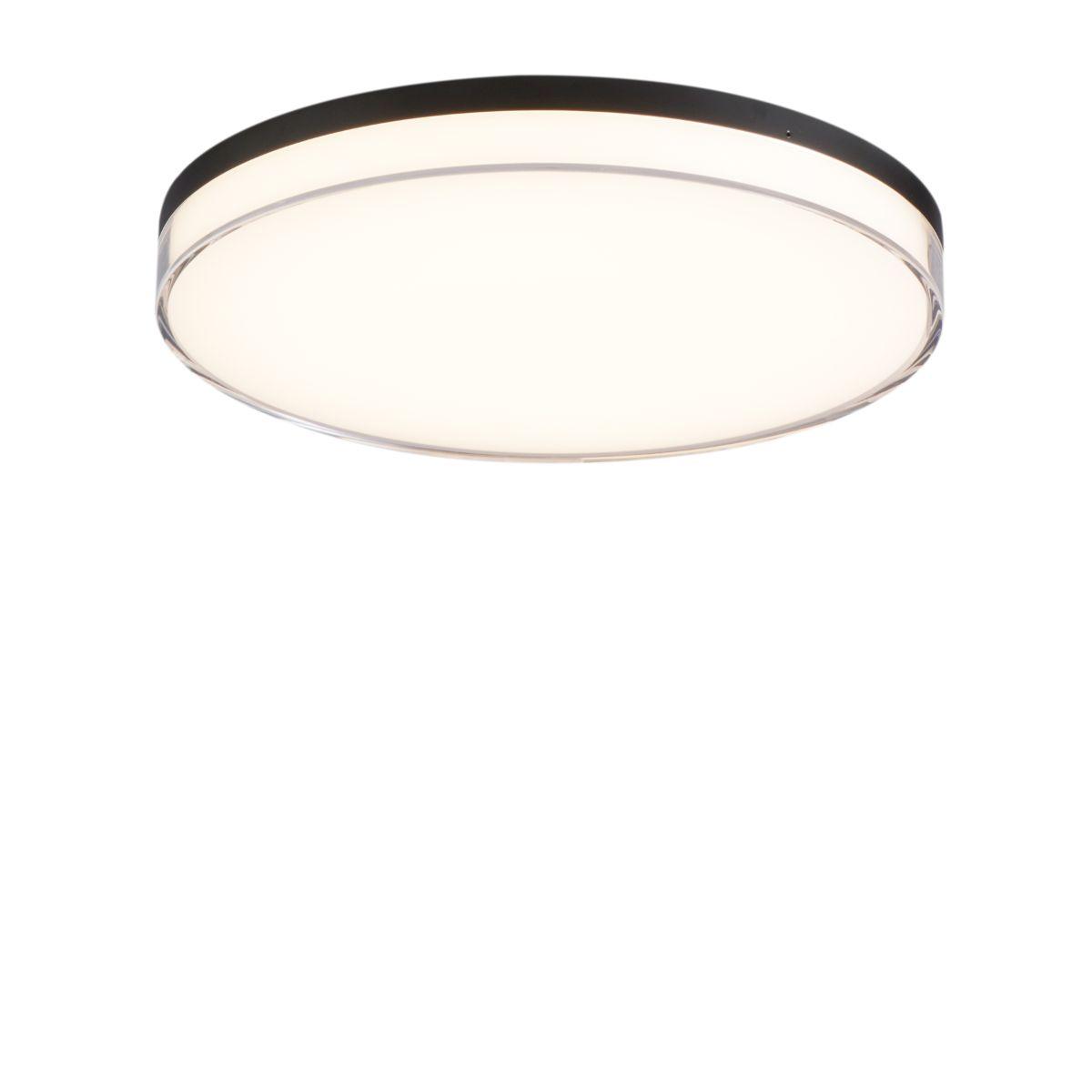 13 In. LED Flush Mount Light Black Finish - Bees Lighting