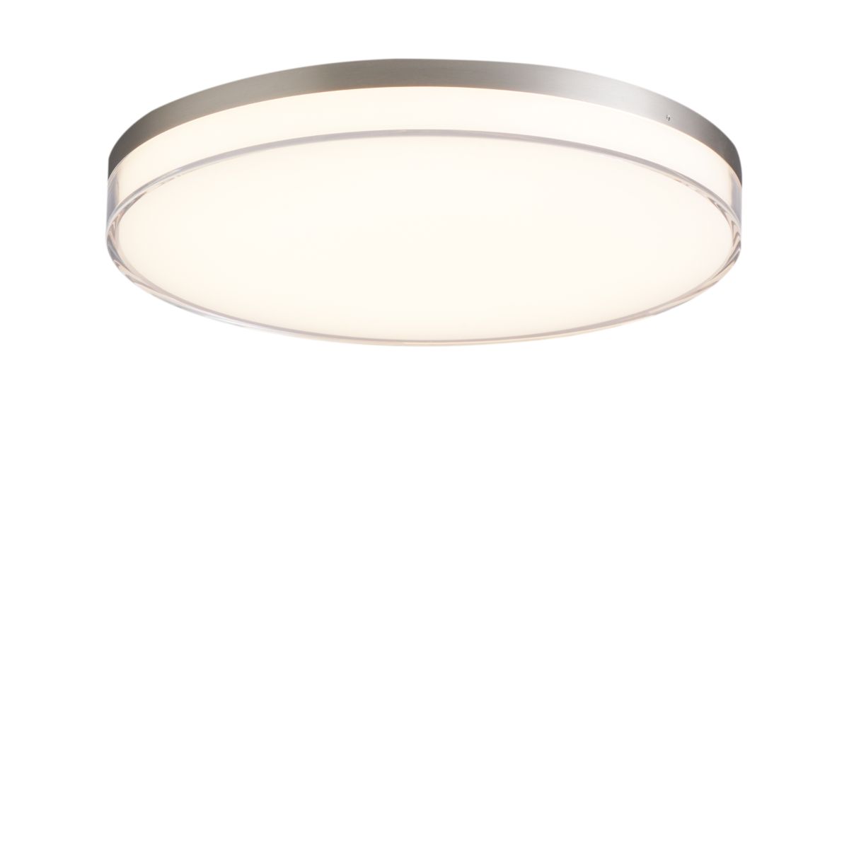 13 In. LED Flush Mount Light Brushed nickel Finish