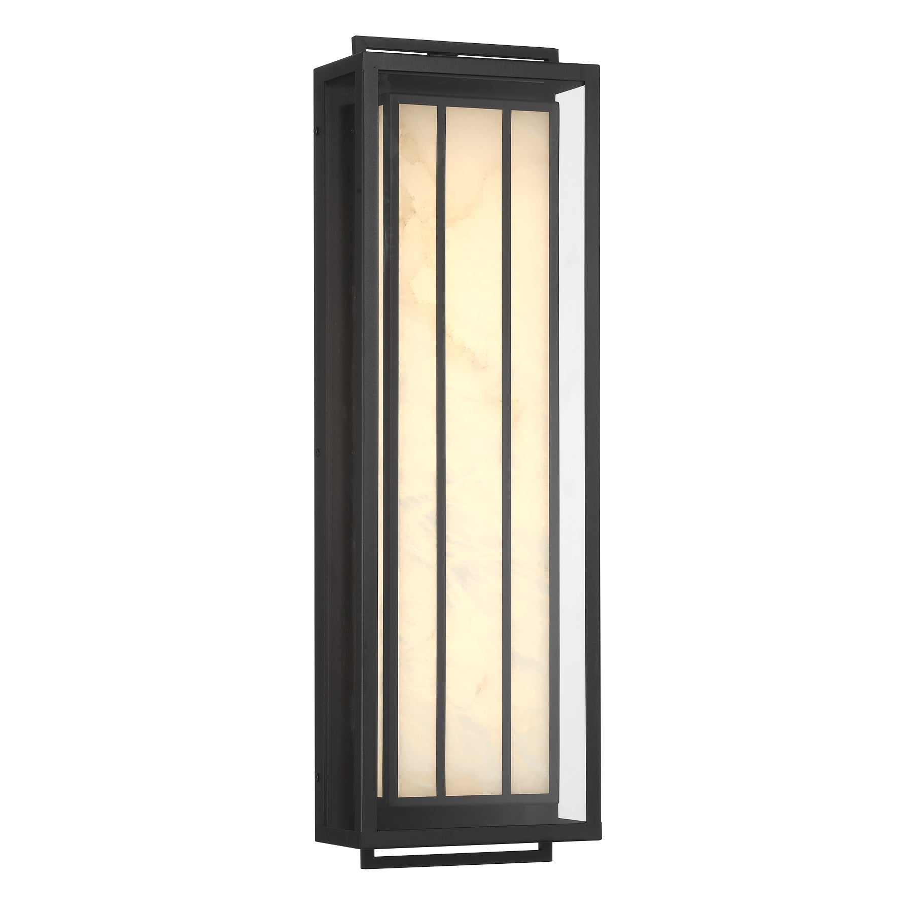 Eastly 28" 1 Light LED Outdoor Wall Sconce Black Finish - Bees Lighting