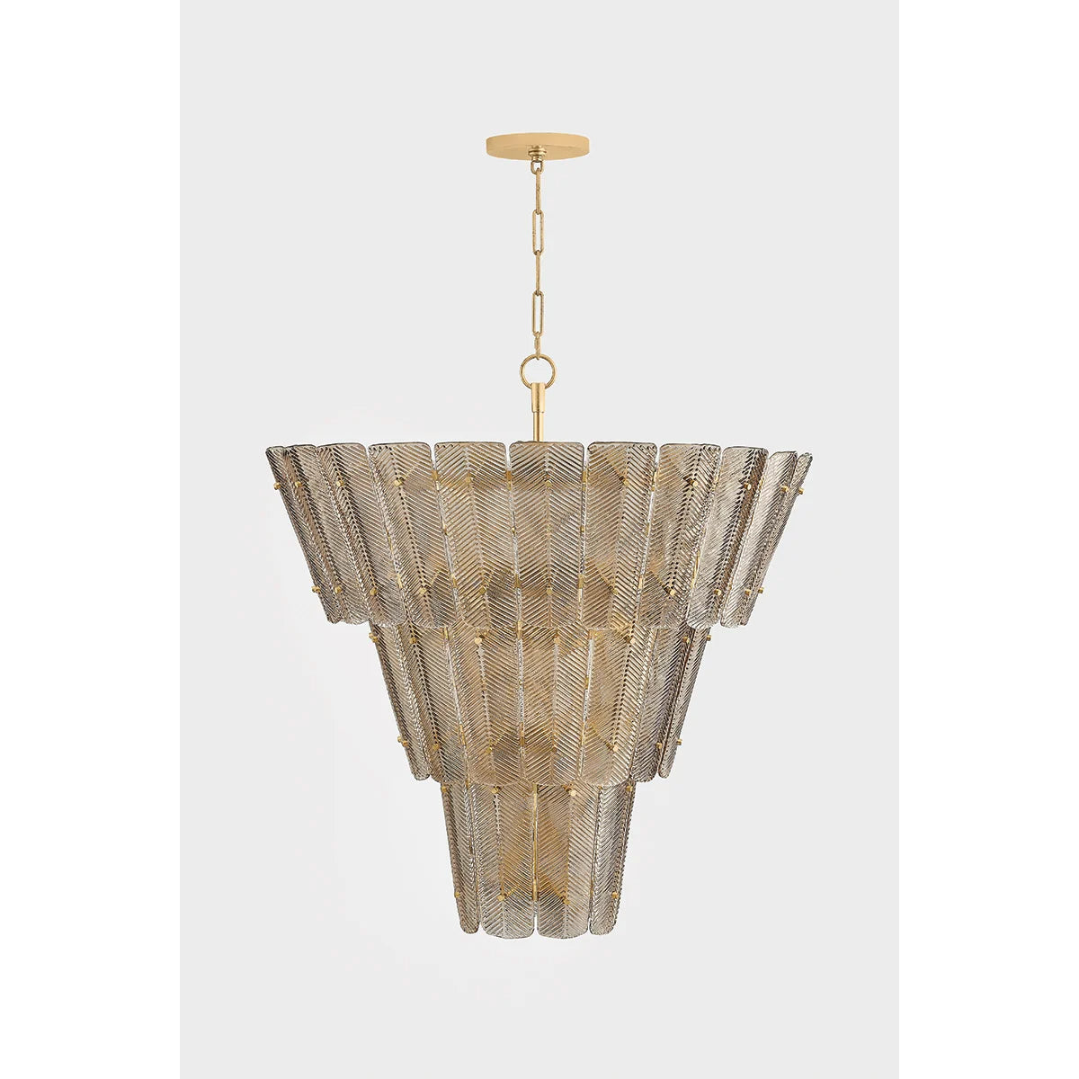 Cassian 46" 18 Lights Chandelier Vintage Gold Finish