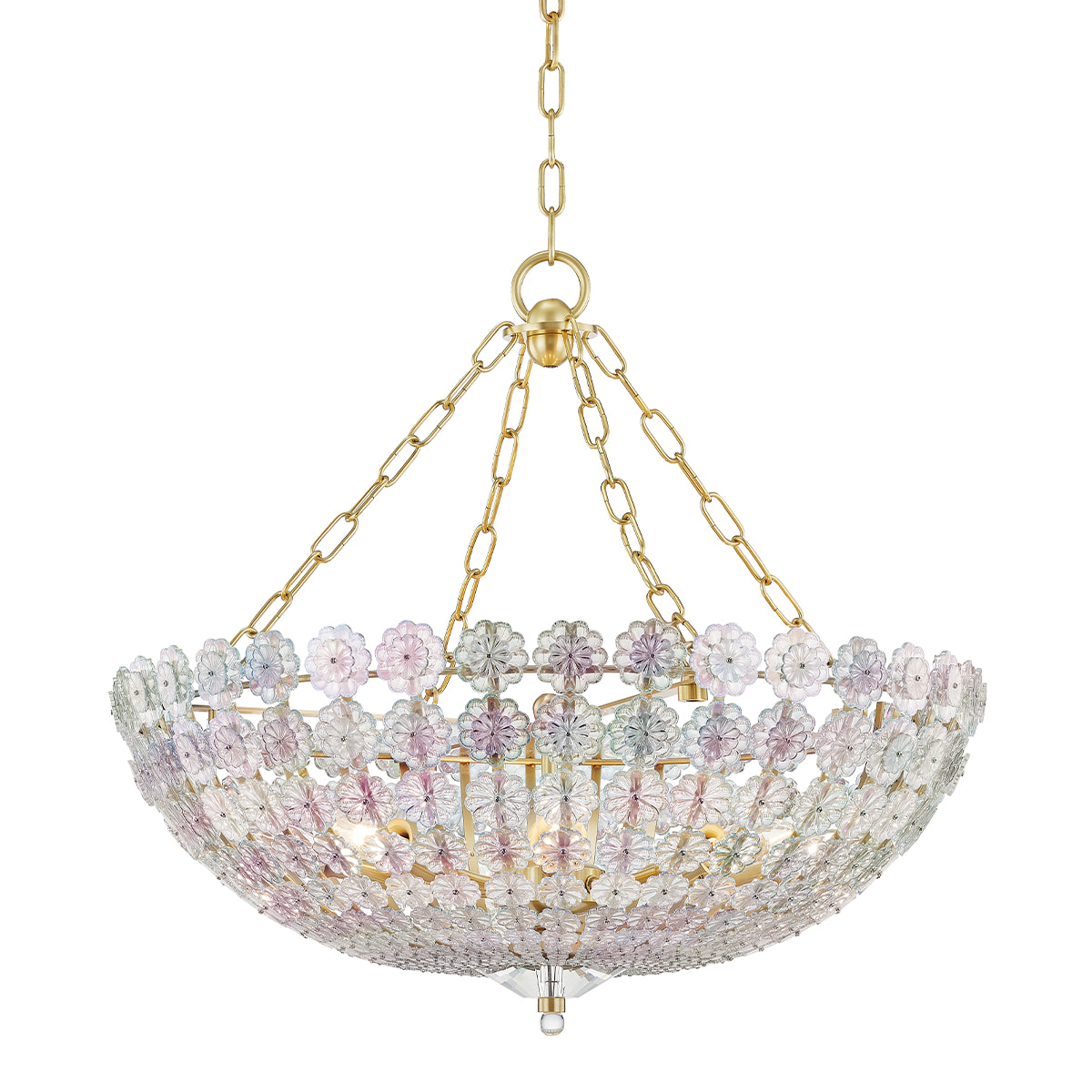 Floral Park 25" 8 Lights Chandelier