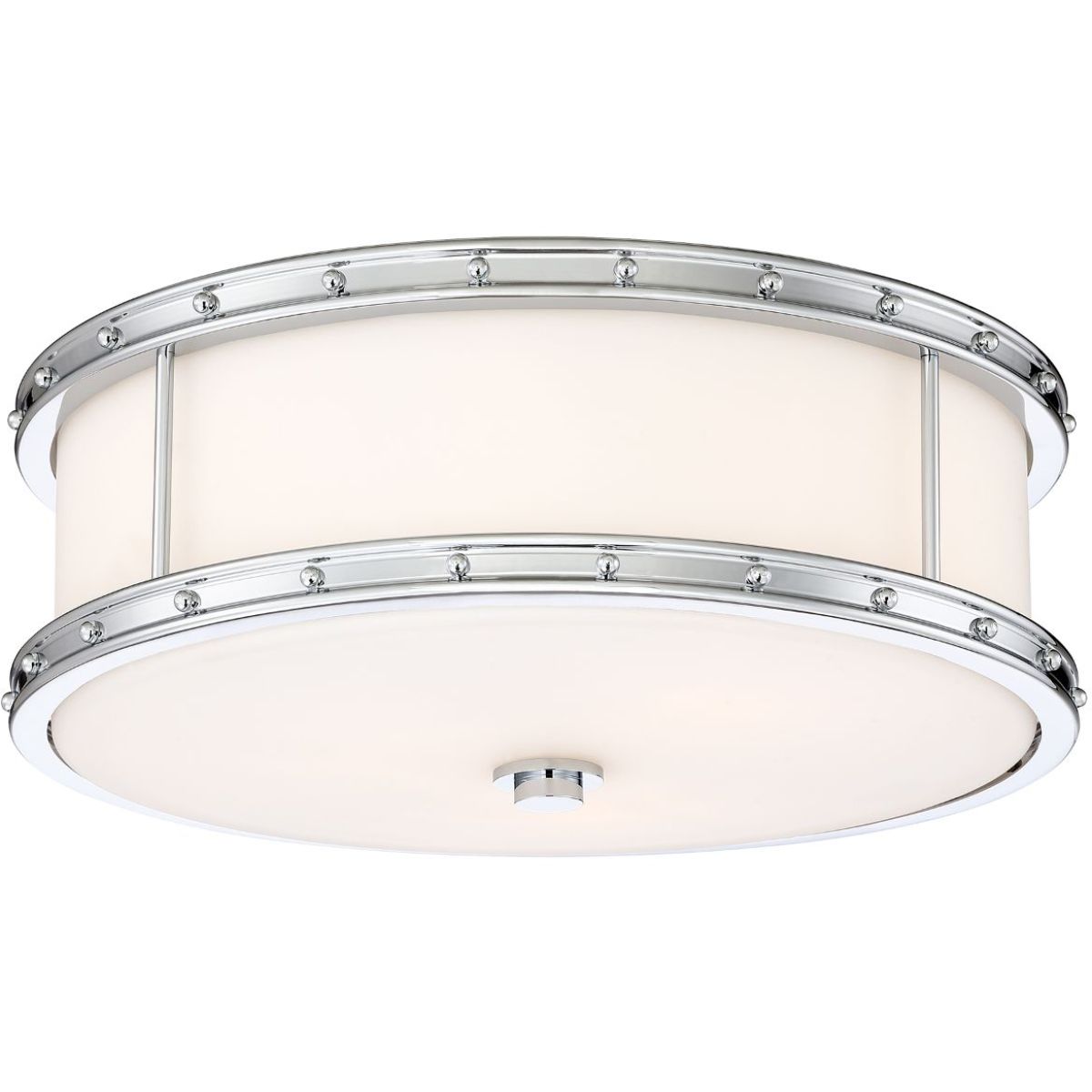 16 in. LED Flush Mount Light Chrome finish