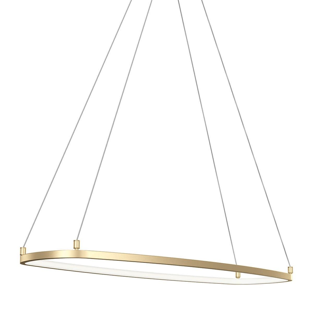 Koloa 41 in. LED Chandelier Gold finish - Bees Lighting