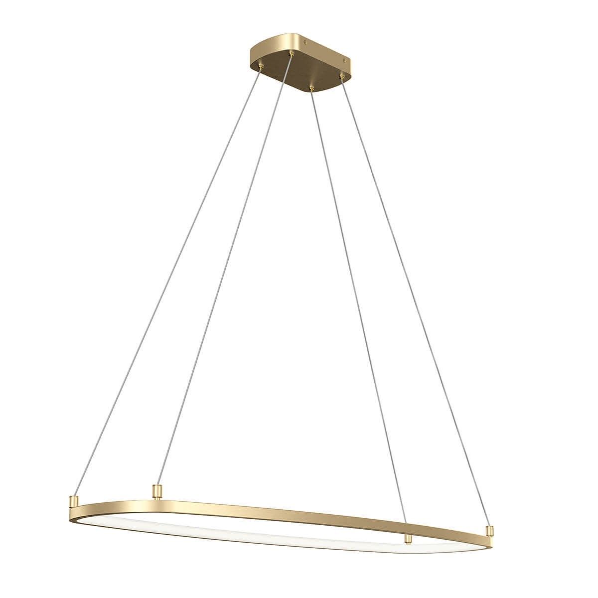 Koloa 41 in. LED Chandelier Gold finish - Bees Lighting