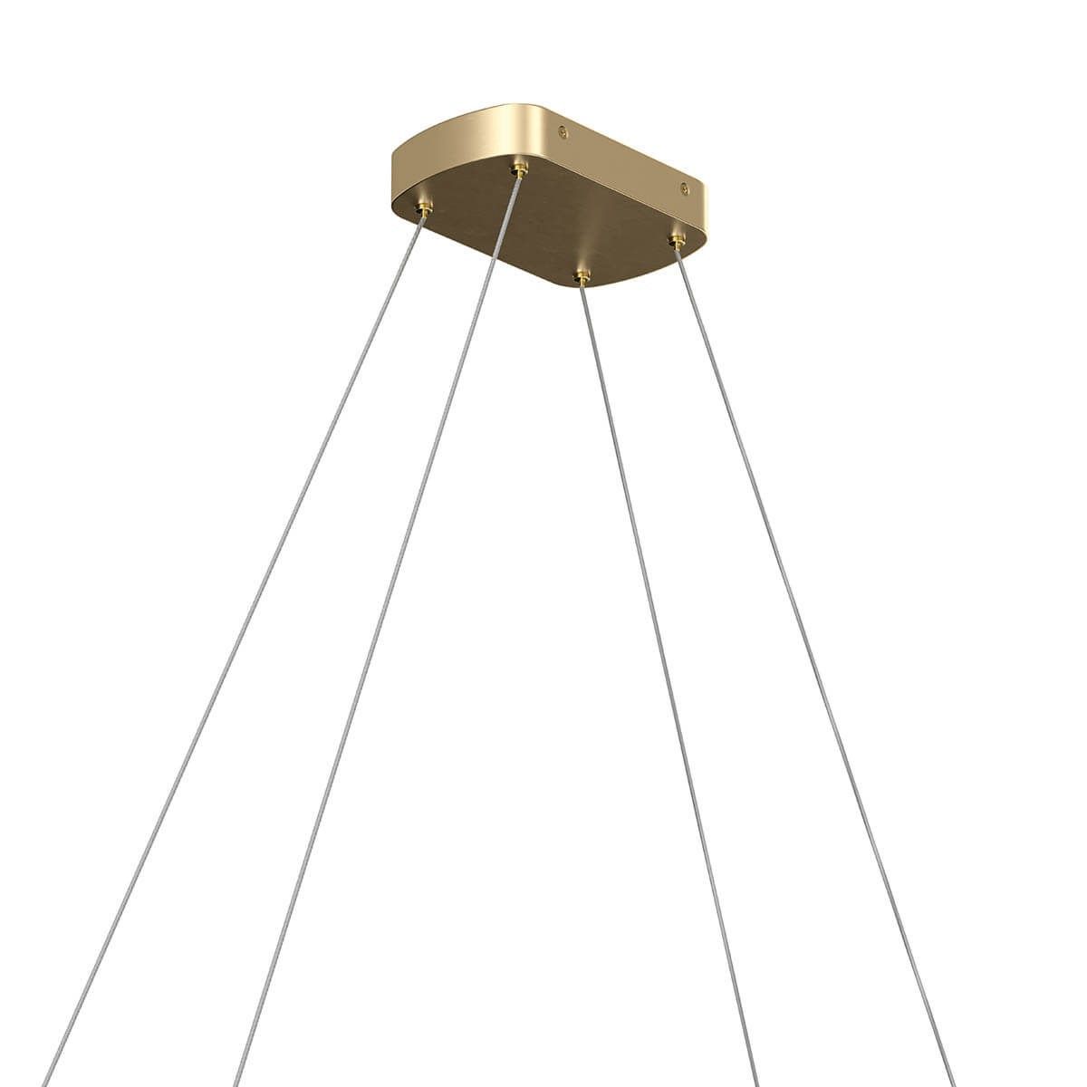 Koloa 41 in. LED Chandelier Gold finish - Bees Lighting