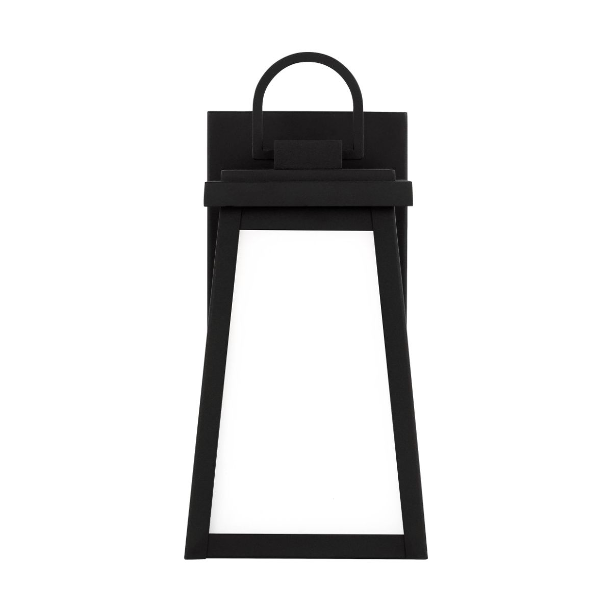 Founders 12 In. LED Outdoor Wall Light Black Finish - Bees Lighting