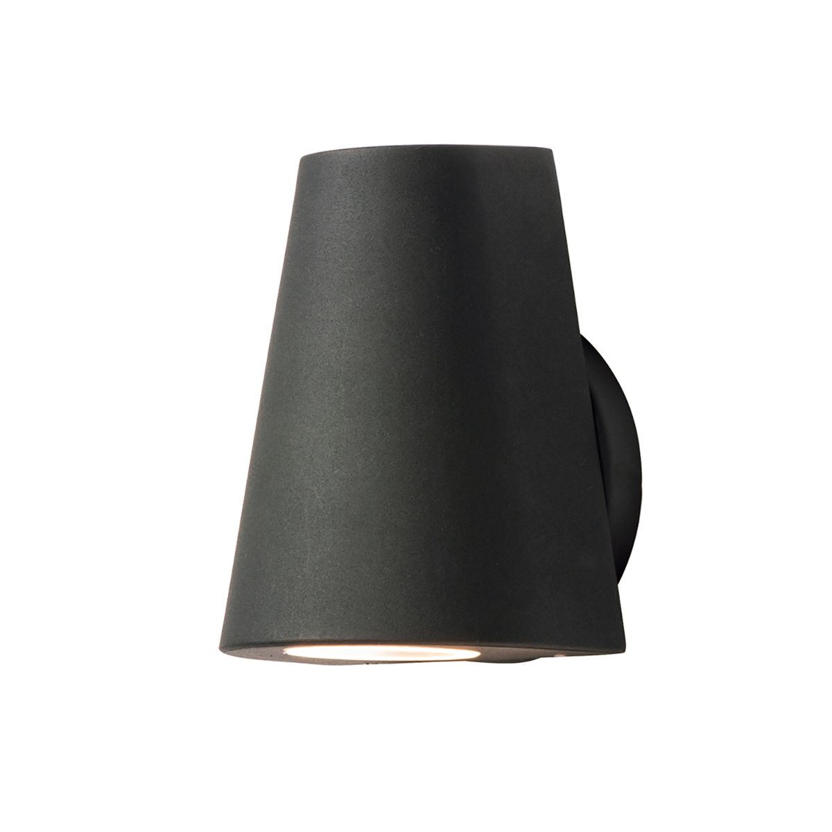 Mini 6 In. Outdoor Wall Sconce 450 Lumens Black Finish - Bees Lighting