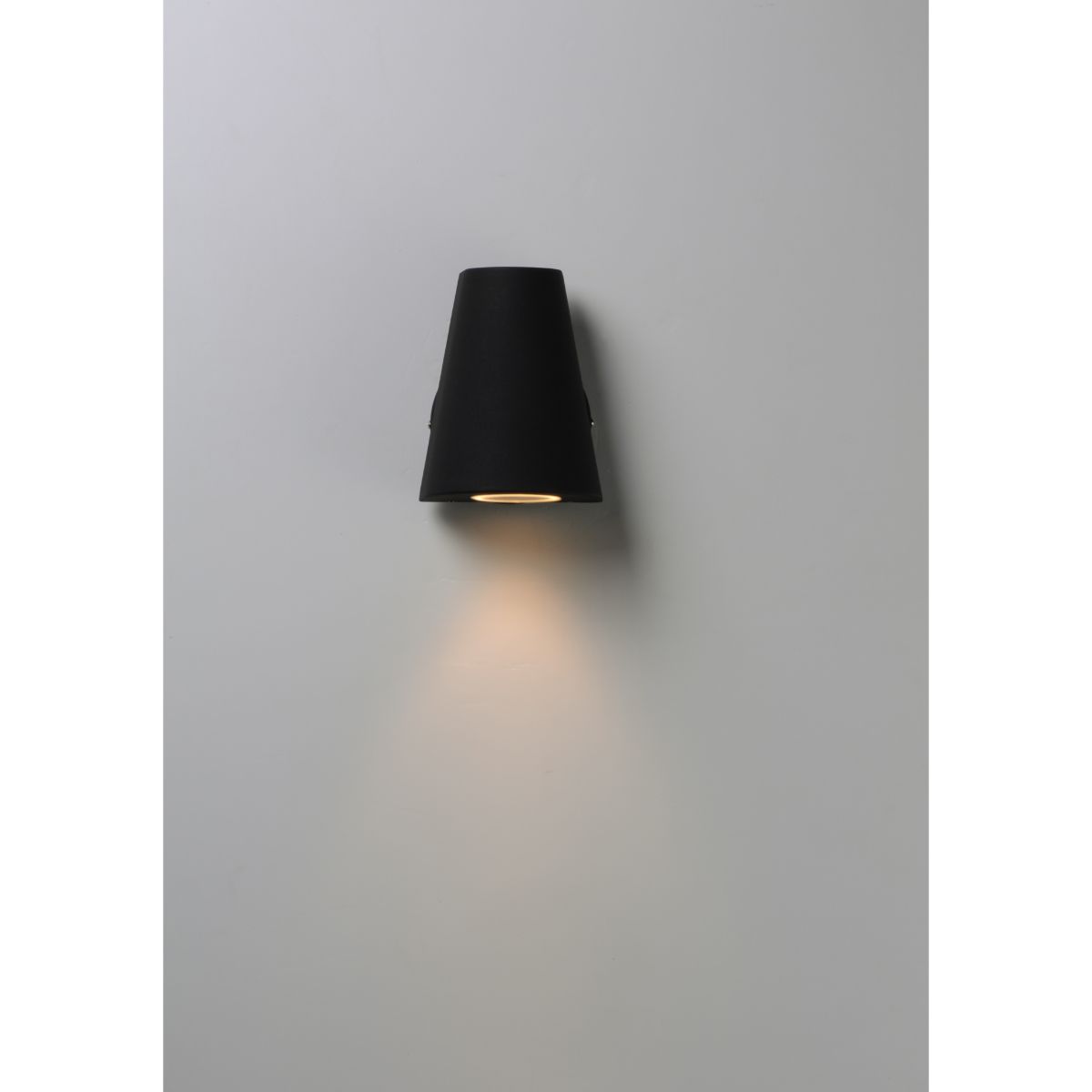 Mini 6 In. Outdoor Wall Sconce 450 Lumens Black Finish - Bees Lighting