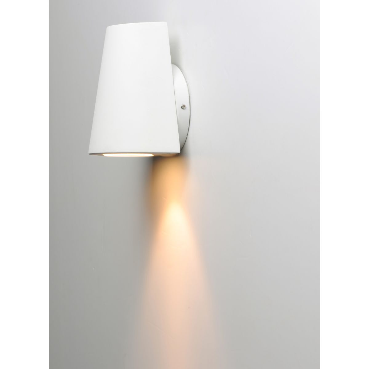 Mini 6 In. Outdoor Wall Sconce 450 Lumens White - Bees Lighting