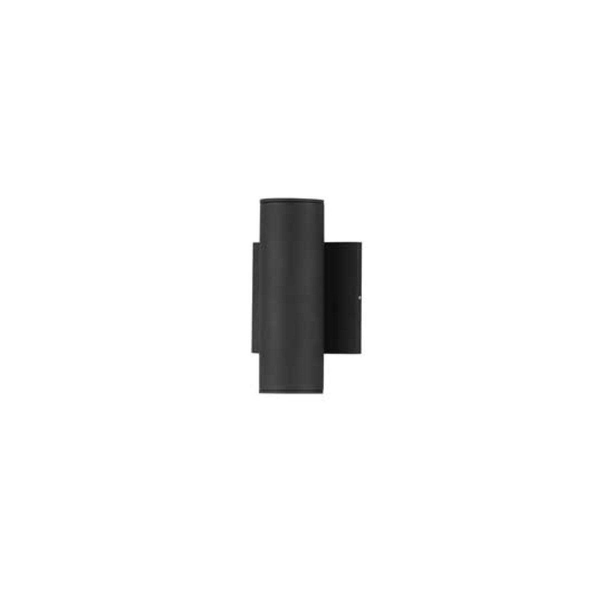 Calibro 8 in. LED Outdoor Wall Light 120-277V, 3000K Black - Bees Lighting