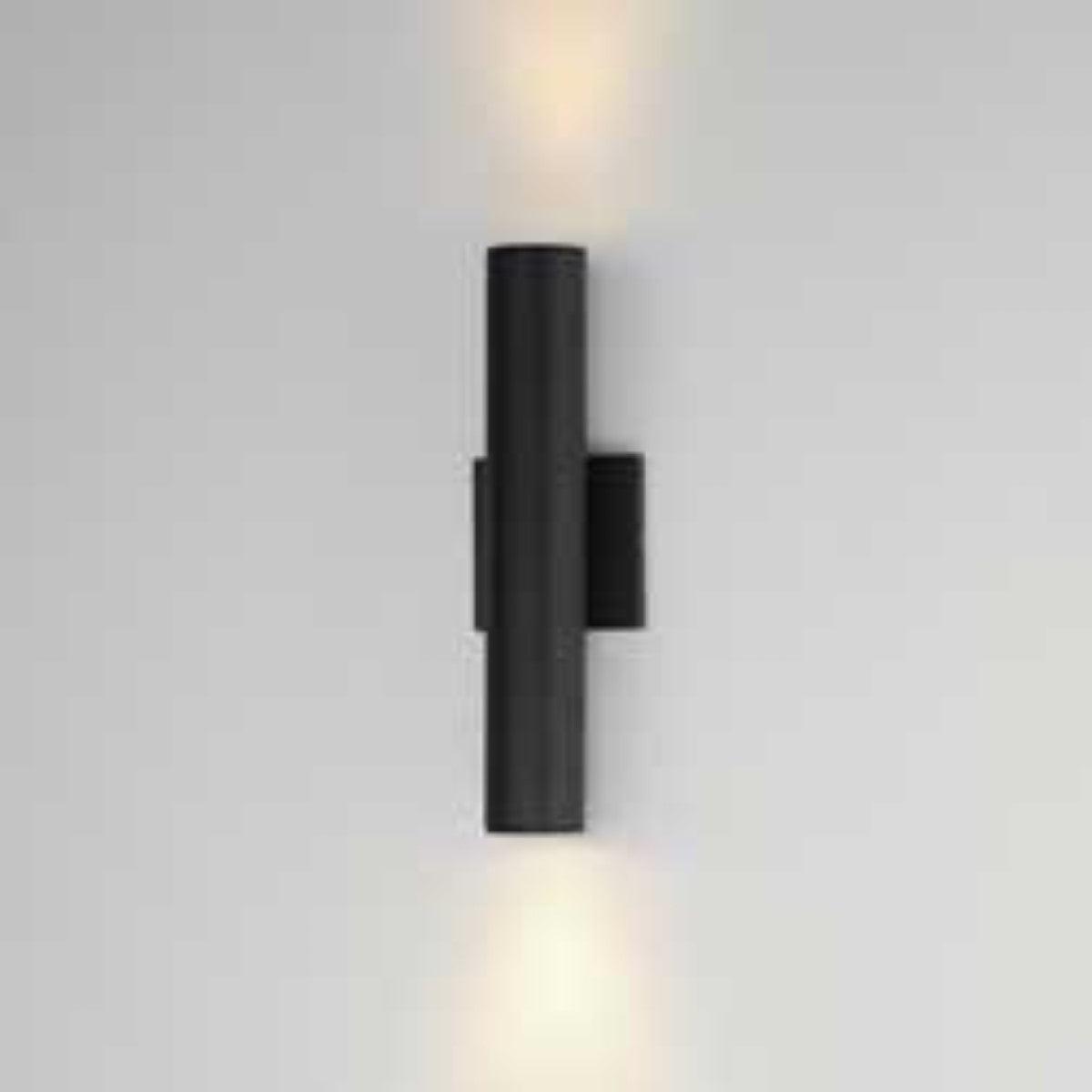 Calibro 15 in. LED Outdoor Wall Light 120-277V, 3000K Black - Bees Lighting