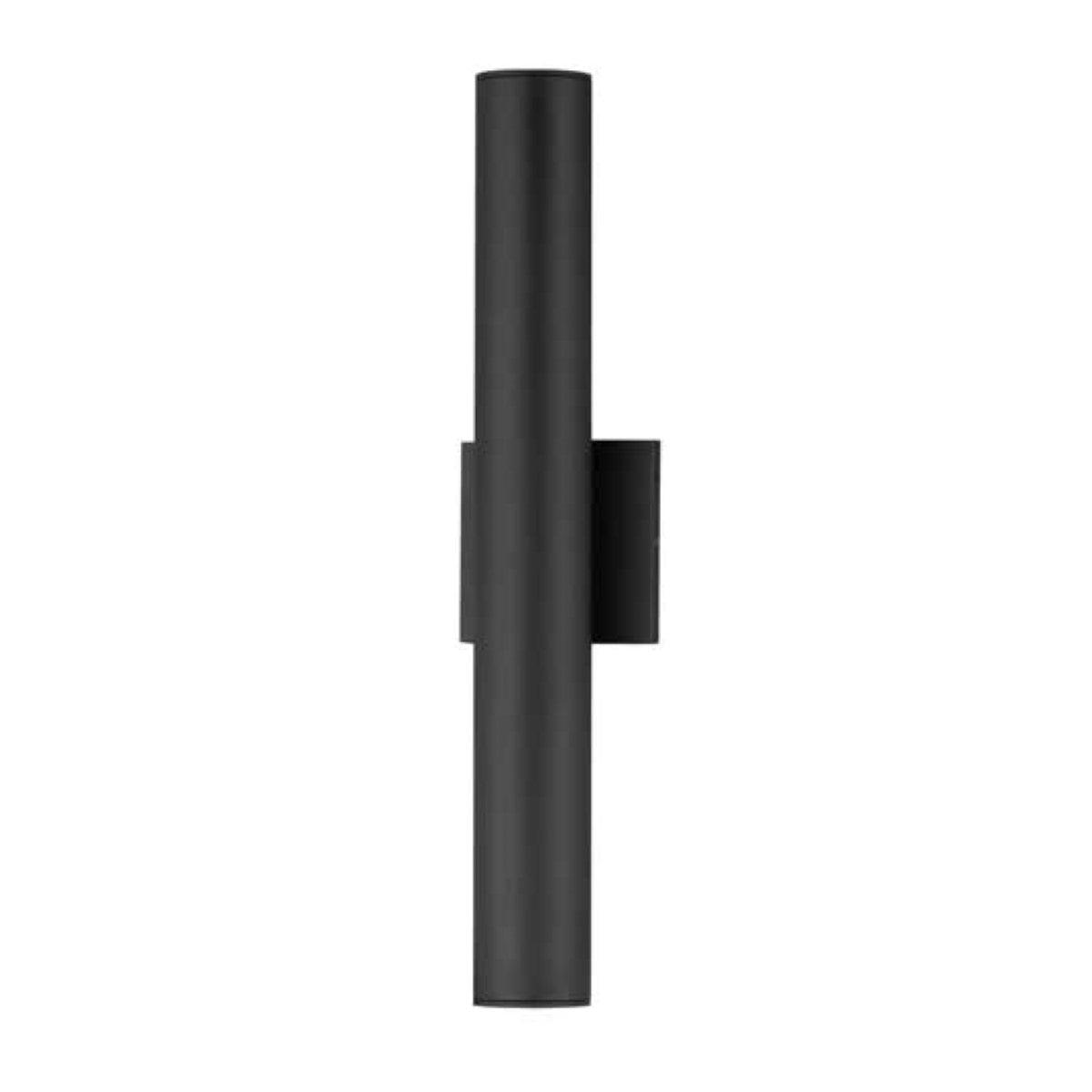 Calibro 20 in. LED Outdoor Wall Light 120-277V, 3000K Black - Bees Lighting