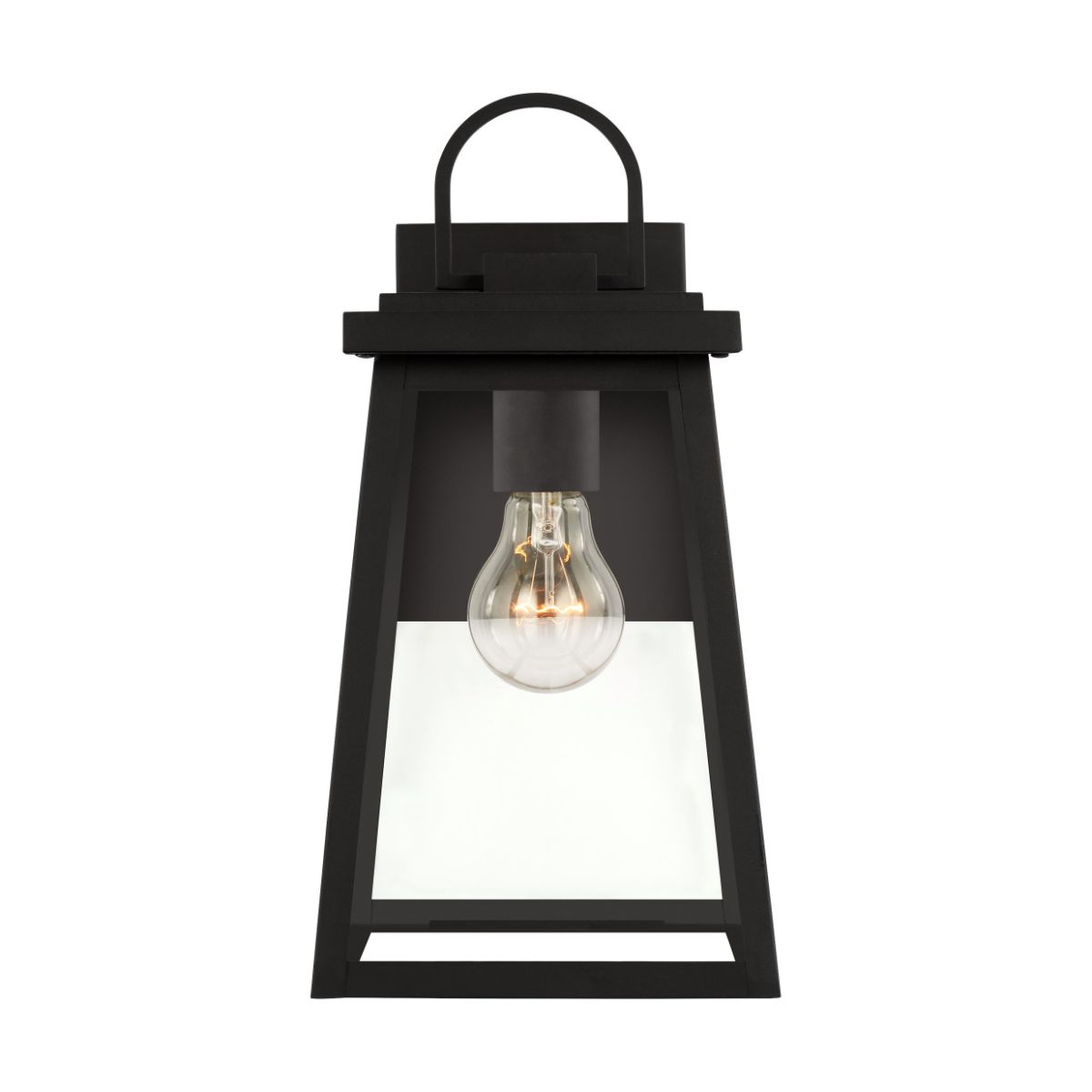 Founders 14 In. Outdoor Wall Light Black Finish - Bees Lighting