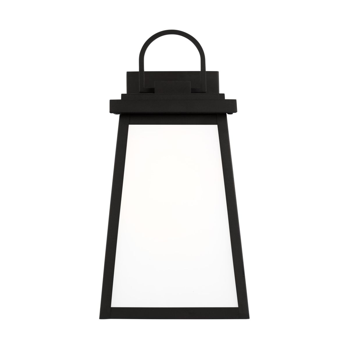 Founders 14 In. LED Outdoor Wall Light Black Finish - Bees Lighting