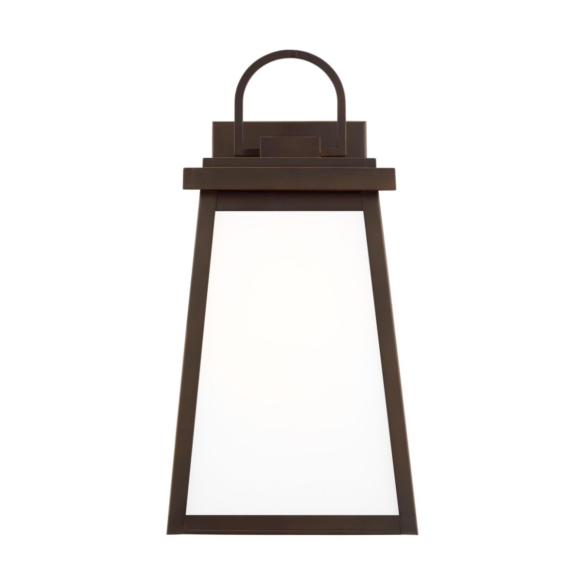 Founders 14 In. LED Outdoor Wall Light Antique Bronze Finish - Bees Lighting