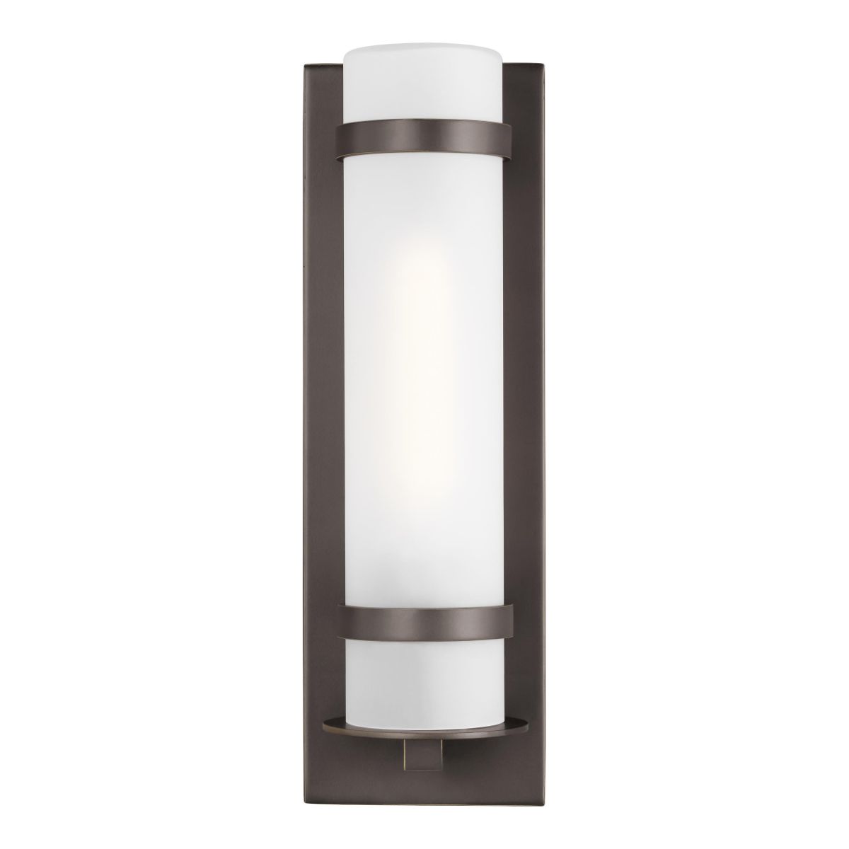 Alban 25 In. Cylindrical Outdoor Wall Sconce Bronze Finish