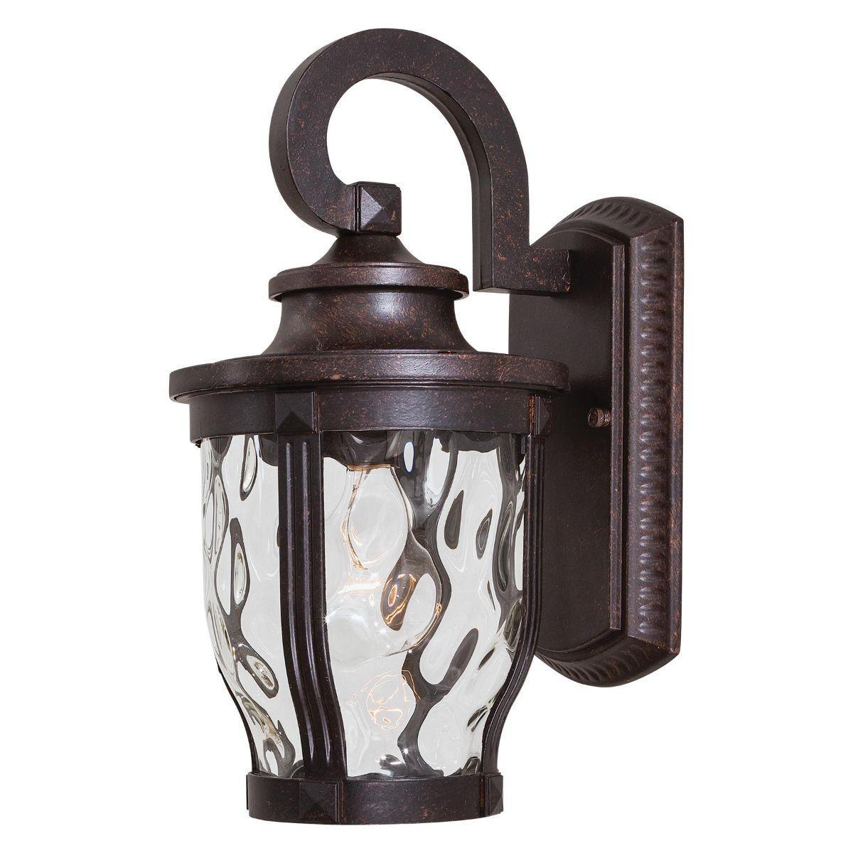 Merrimack 12 in. Outdoor Wall Lantern Corona Bronze Finish - Bees Lighting