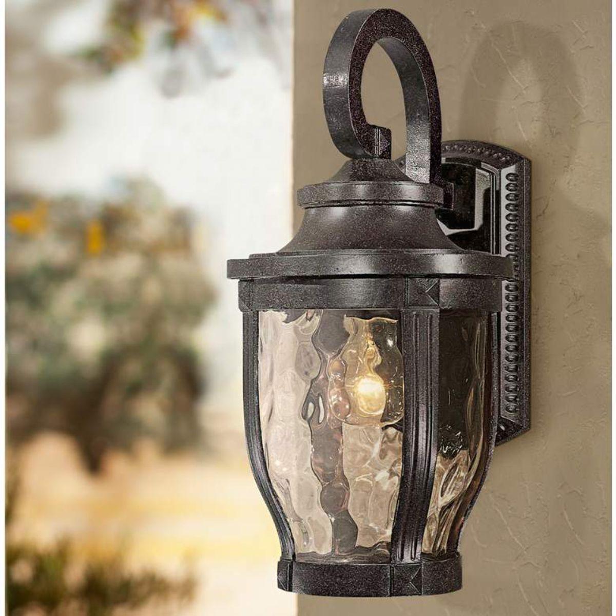 Merrimack 16 in. Outdoor Wall Lantern Corona Bronze Finish - Bees Lighting