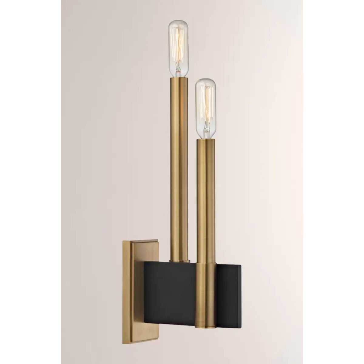 Abrams 13 in. Armed Sconce Brass finish