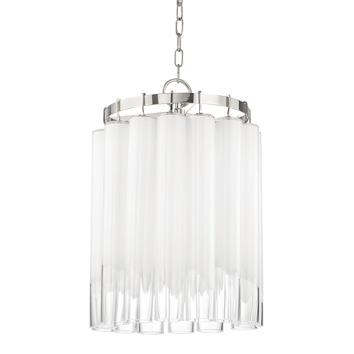 Tyrell 24" 4 Lights Chandelier Polished Nickel Finish