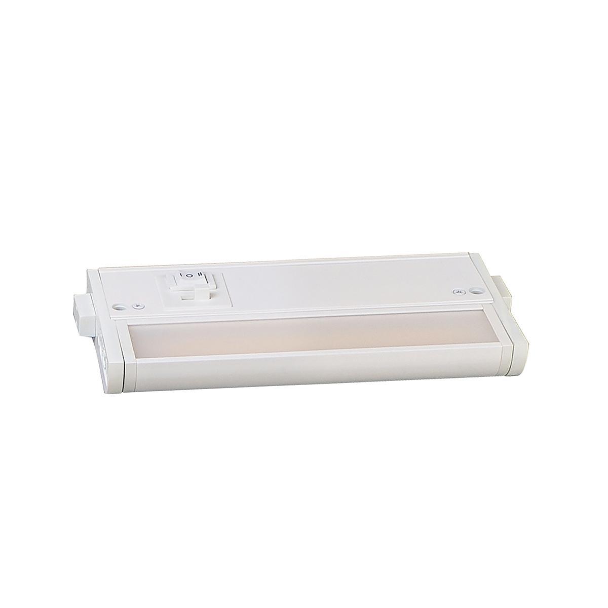 CounterMax 5K 30 Inch Under Cabinet LED Light with Patent gimbals, 1800 Lumens, Linkable, CCT Selectable 2700K to 5000K, 120V, White - Bees Lighting