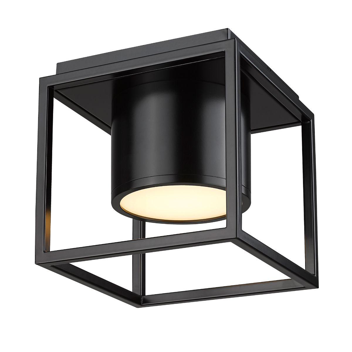 Desmond 7 in. LED Flush Mount Light Matte Black Finish - Bees Lighting