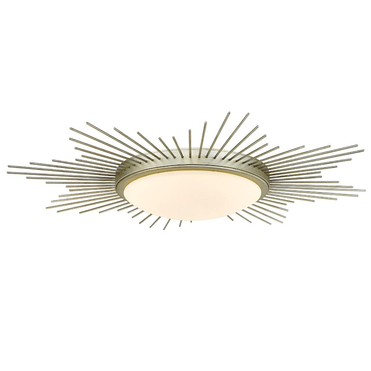 Kieran 24 in. LED Flush Mount Light Gold Finish