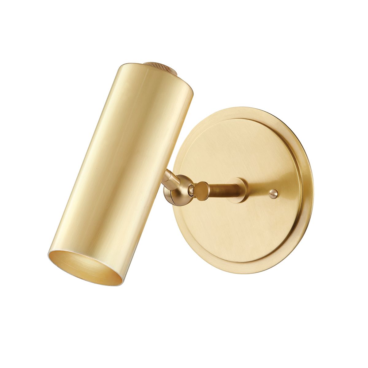 Bushwick 8 in. Armed Sconce Brass finish