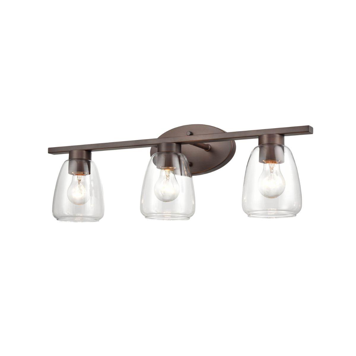 25 in. 3 Lights Vanity Light Bronze finish - Bees Lighting