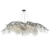 Autumn 24 Lights 80 in. Chandelier Black Iron Finish