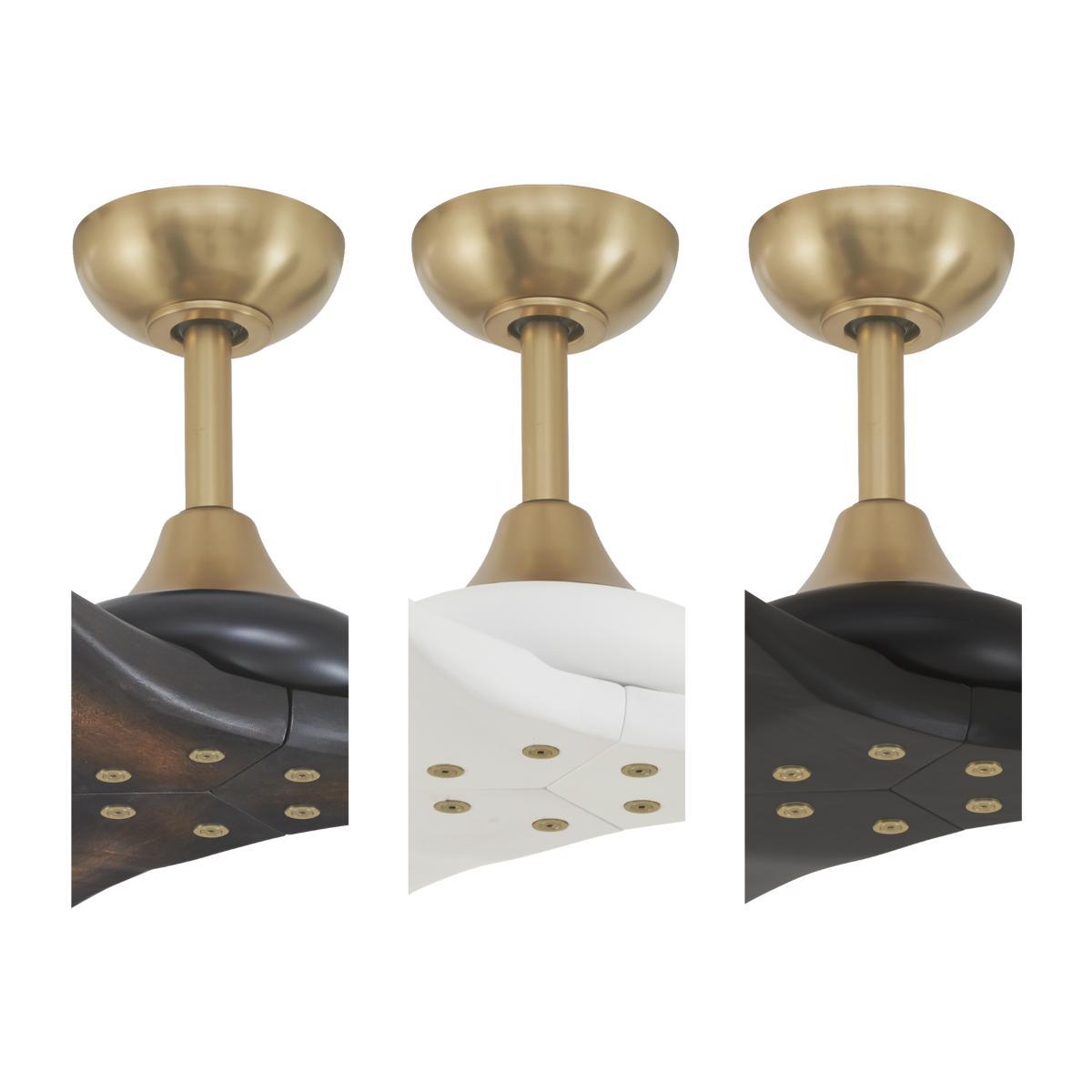 Vapor Ceiling Fans Soft Brass Finish Kit - Bees Lighting