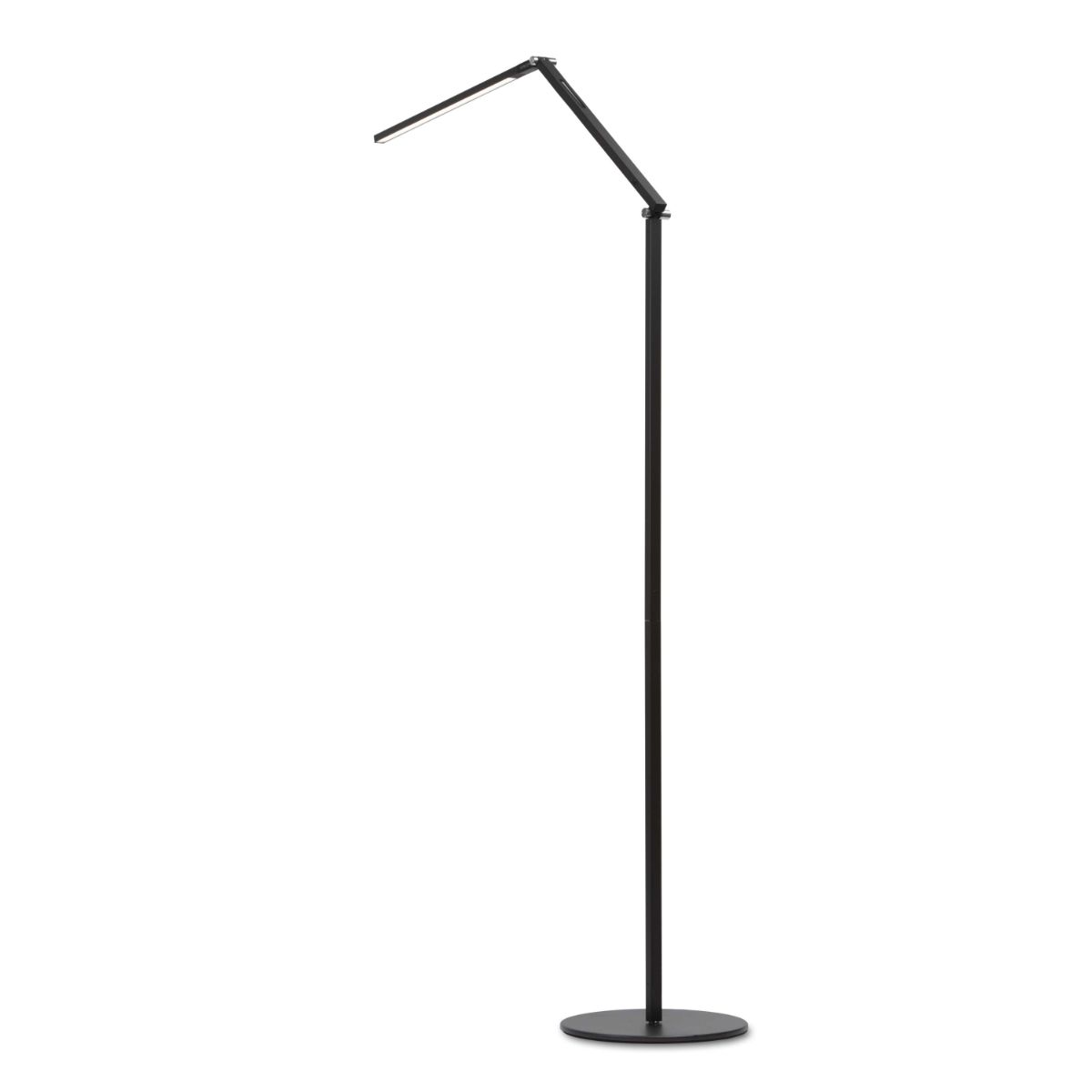 Z-Bar Black Contemporary LED Floor Lamp